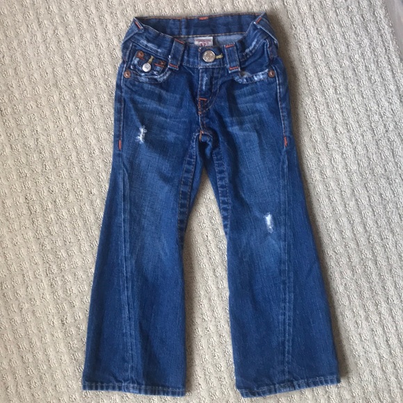 True Religion Girls Denim Bootcut Jeans LOT of 2 VINTAGE - Picture 2 of 7